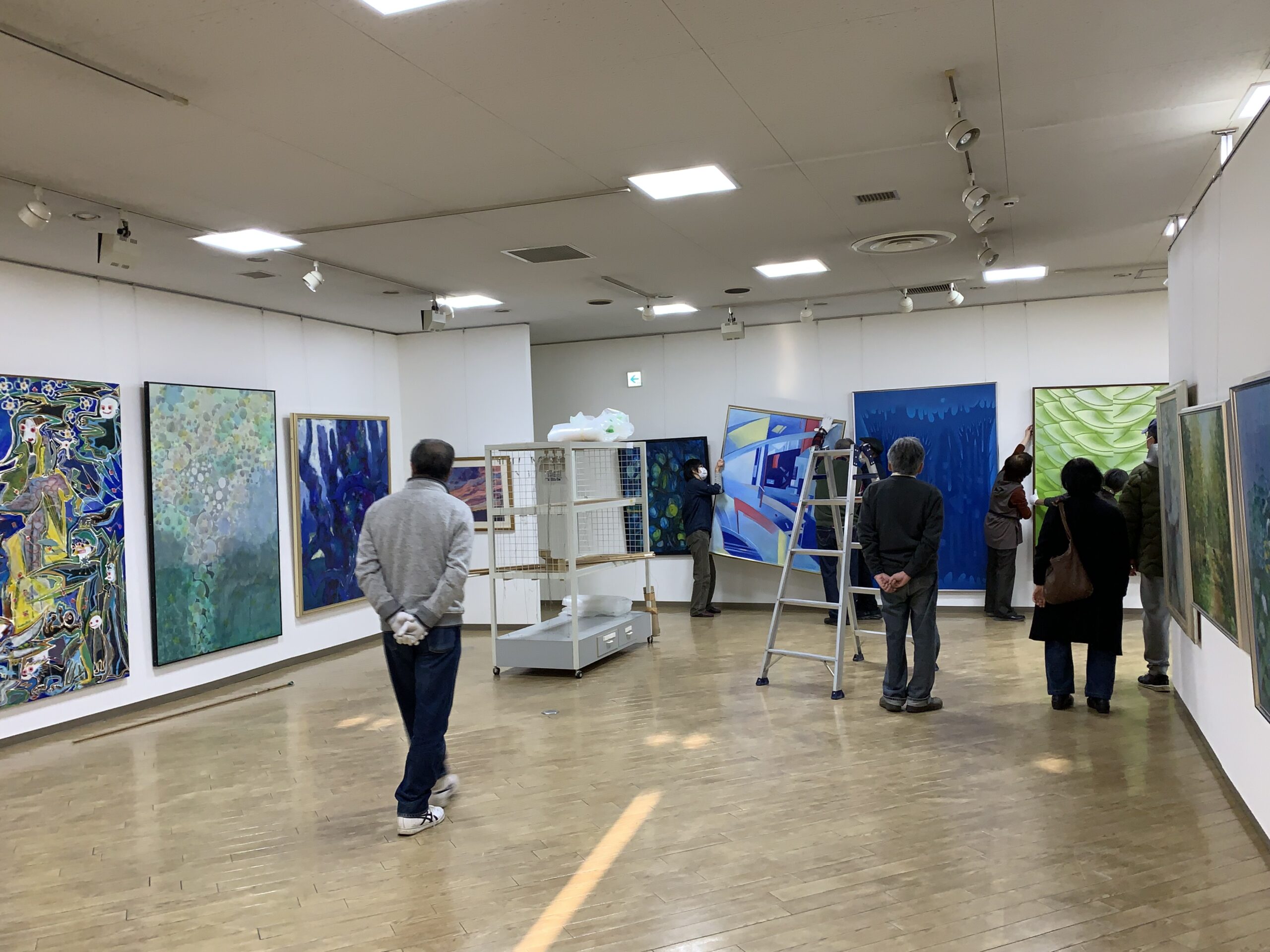 「北広島・恵庭・千歳  美術協会交流展2022」を開催しました